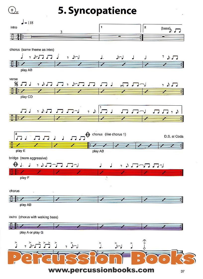 Grooves In Colors Sample 2